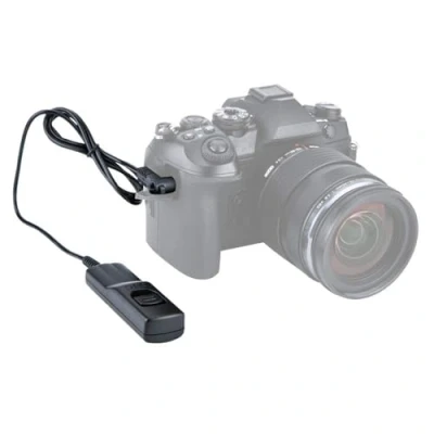Bild av &quot;JJC Fjärrsladd för Slutarfrigöringskabel OM System 1 Mark II, 1, 5, Olympus D E M1X, M1 III, EM5 III Spegellös Kamera Ersätter RM CB2 Slutarkabel &quot;