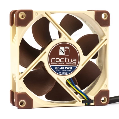 Bild av Noctua NF A8 PWM, Tyst Premiumfläkt, 4 pin (80 mm, Brun)