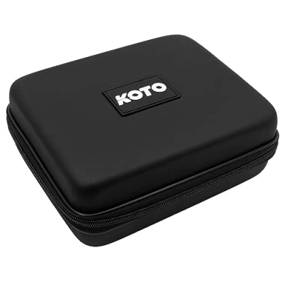 Bild av KOTO Dartwallet Eva Stor svart, dartväska med dragkedja, dart fodral, dartfodral, Funktionell