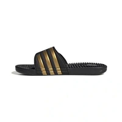 Bild av adidas Unisex Vuxen Adissage Slides, Core Black / Gold Metallic Black, 46 EU