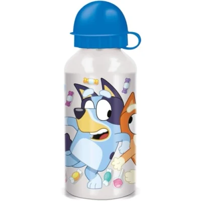 Bild av Stor Återanvändbar flaska i aluminium 400 ml SB BLUEY CANDY