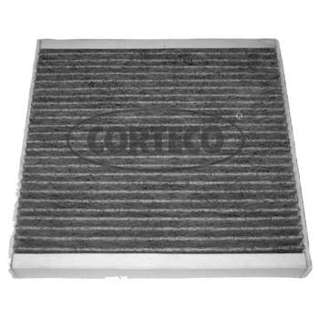 Bild av CORTECO 80001035 Filtre d&#039;habitacle à charbon actif 212 215 25 SMART: Fortwo II Coupe, Cabriolet
