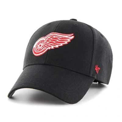 Bild av &#039;47 Unisex vuxen Detroit Red Wings röd MVP ull alla, Svart, one size
