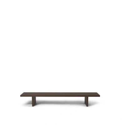 Bild av Ferm Living Kona Display Table Soffbord Dark Stained W140 x H20 D34 cm