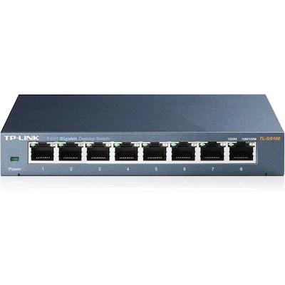 Bild av TP Link TL SG108 switch 8 portar o