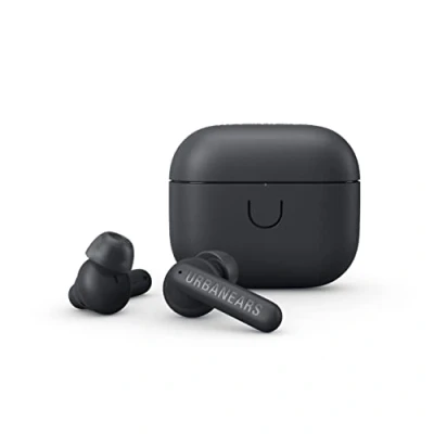 Bild av Urbanears Boo Tip True Wireless hörlurar, 30 timmars speltid, IPX4 klassad vattentät kolsvart, s,m,l, 1006192