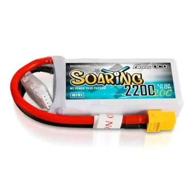 Bild av Gens ace 3S Lipo Batteri 2 200 mAh 11,1 V 20C Soaring med XT60 anslutning dörr flygplan helikopter för 1:14 RC bil