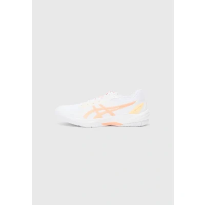 Bild av Asics GEL TASK 4 Handbollssko, Storlek: 39.5, White/vivid coral Skinnimitation/textil