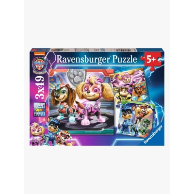 Bild av Ravensburger Paw Patrol The Mighty Movie Pussel 3x49 Bitar