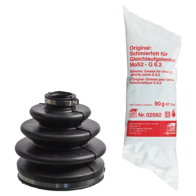 Bild av FEBI BILSTEIN 29842 Soufflet De Cardan Essieu avant, côté roue Caoutchouc avec graisse colliers NISSAN: MICRA 2, 3