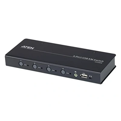 Bild av Aten US3344I 4 x USB 3.1 Gen.1 switch, industriell omkopplare, svart