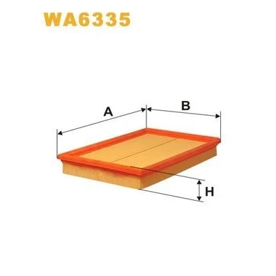 Bild av WIX FILTERS WA6335 Filtre à air 38 177 255 Cartouche filtrante FORD: Fiesta 4, Puma, Mk4, MAZDA: 121 III 3/5 portes