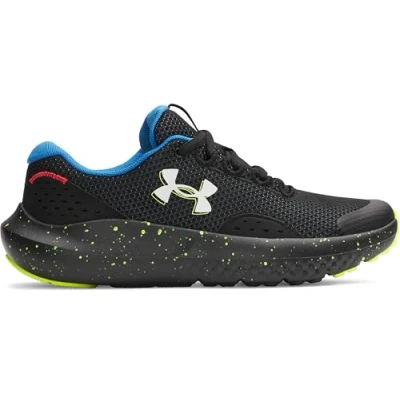 Bild av Under Armour UA BGS Surge 4 svart/hög skärm gul/vit 3, Svart High Vis gul vit, 36 EU