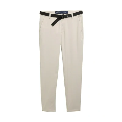 Bild av TOM Tailor Denim Regular Structured Chinos, Storlek: 34x34, Abbey stone mini houndstooth
