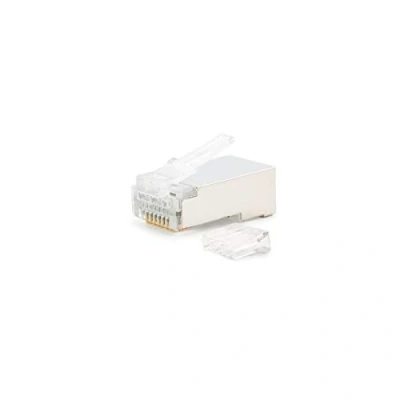 Bild av Nanocable 10.21.0203 anslutning för RJ45 Ethernet nätverkskabel, 8 kvadraters Cat.6 FTP, påse med 10 enheter