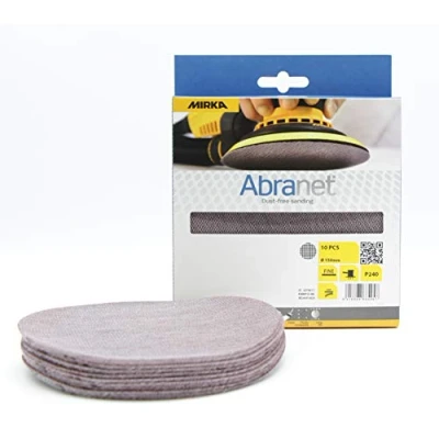 Bild av Mirka AE241F1025 Abranet Grepp, P240, 150 mm, Paket av 10