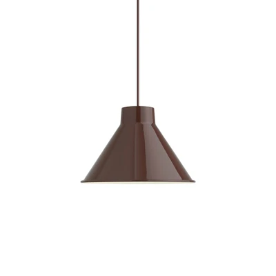 Bild av Muuto Top Pendant Hängande lampa Medium Deep Red Ø28 x H19 cm