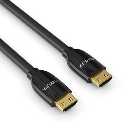 Bild av PureLink certifierad Premium HDMI kabel ProSpeed med Ethernet och 18 Gbps bandbredd (4K, 3D ARC 2.0), inklusive designplugg, EMI skärmning Secure Lock System? Zertifiziert 5,0m Svart