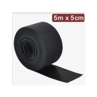 Bild av Quadrios 24CA310 Burrebånd til samling statisk loop del (L x B) 5 m cm Sort