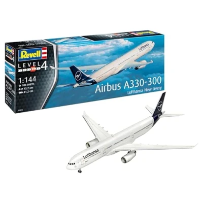 Bild av Revell 03816 Airbus A330 300 Lufthansa New Livery modellflygplan kit 1:144