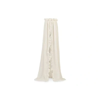 Bild av Jollein 002 001 66041 Vintage sängbaldakin, 155 cm, Ruffled elfenben för barnsäng