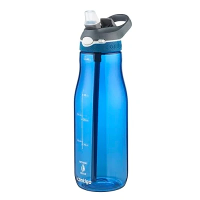 Bild av Contigo Cortland vattenflaska med autoseal stor 1 200 ml BPA fri dricksflaska sportflaska läckagesäker dryckesflaska perfekt för skola, gym, cykel, löpning, vandring