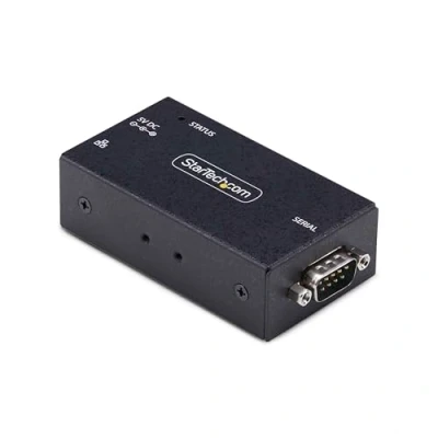 Bild av StarTech.com Serial to Ethernet Adapter IP LAN RS232 DB9 Converter device server TAA Compliant