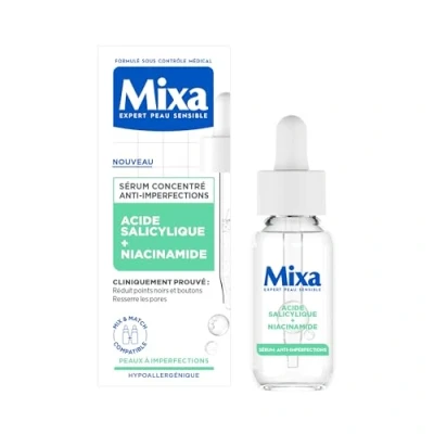 Bild av Mixa Anti Imperfections koncentrat för hud med fläckar berikad salicylsyra och niacinamid 30 ml