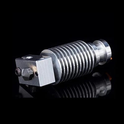 Bild av Super Print Prusa Hotend,V6 HeatSink Titanium Alloy Heat Break for V6 Hotend PT100 I3 MK3/MK3S/MK3S+/MK2/Me ga/S/X Series 3D Printer.（Hardened Steel Nozzle Kit)