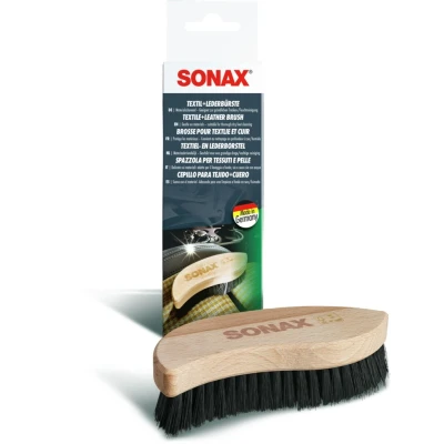 Bild av SONAX 04167410 Brosse pour nettoyage de l&#039;habitacle Textile &amp; Leather
