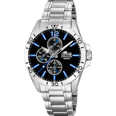 Bild av Lotus Unisex Vuxen analog automatisk klocka med armband i rostfritt stål 18812
