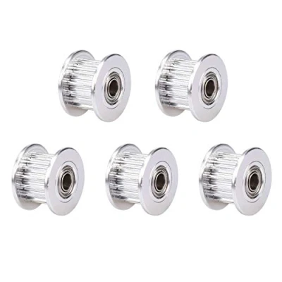 Bild av WINSINN GT2 Idler remskiva 16 tänder 3 mm borr 6 bredd timing hjul aluminium för 3D skrivare (paket med 5 st)