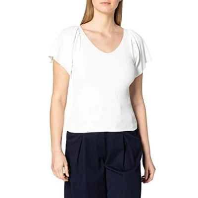 Bild av ONLY Onlleelo BACK Tshirt med print, Storlek: Small, Eggnog