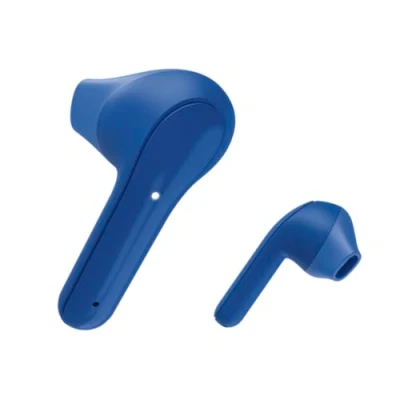 Bild av Hama Bluetooth hörlurar &quot;Freedom Light&quot; (True Wireless In Ear med mikrofon, laddningsstation, drifttid 28 h, trådlösa taligenkänning och beröringskontroll), blå