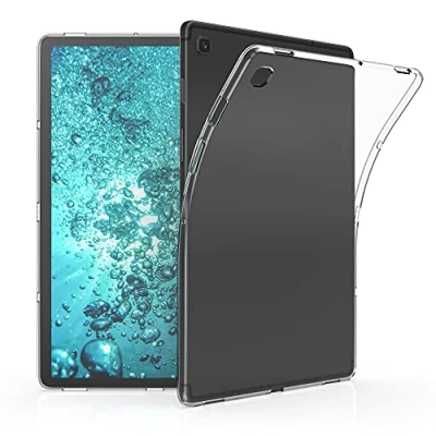 Bild av kwmobile fodral kompatibelt med Samsung Galaxy Tab S5e mjukt TPU bakskydd för surfplatta matt transparent