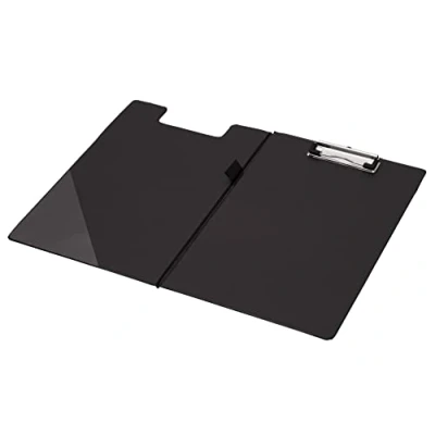 Bild av Q Connect Foolscap/A4 PVC Vik över Urklipp Svart