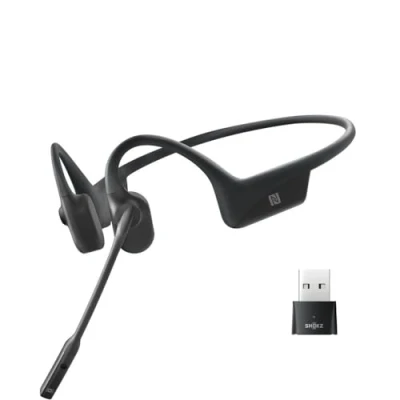 Bild av SHOKZ OpenComm UC Casque Sans fil Crochets auriculaires Bureau/Centre d&#039;appels Bluetooth Noir