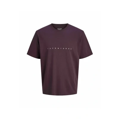 Bild av JACK &amp; JONES Jjestar Jj Tee Ss Noos Pls plus size, Plum Perfect, 4XL