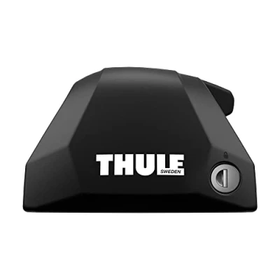 Bild av Thule 720600 Lasthållare Fotsats med Skenor, 75 kg Lastkapacitet, Silver, Svart, Paket 4