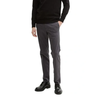Bild av TOM TAILOR herr slim fit chinos byxor, 10899 Tarmacgrå, 38W / 32L