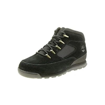 Bild av Timberland Euro Rock herr Fashion Boot Winter Boots, Black Suede, 45.5 EU