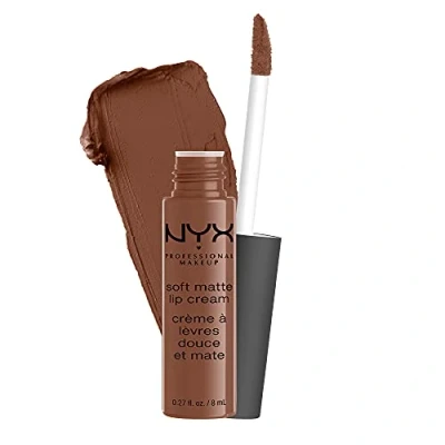 Bild av NYX PROFESSIONAL MAKEUP, Soft Matte Lip Cream, Krämig och matt finish, Färgstark, Långvarig, Nyans: Berlin