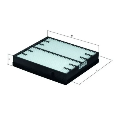 Bild av Filter, kupéventilation KNECHT LA 98
