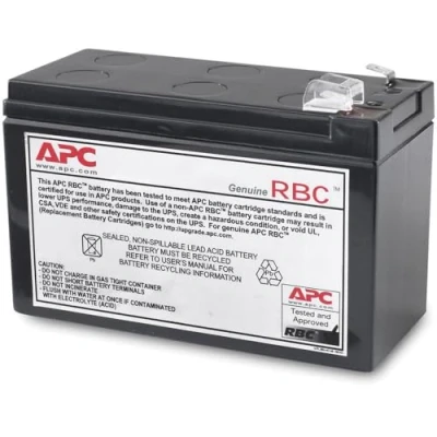 Bild av APC APCRBC110 Ersättningsbatteri för avbrottsfri nödströmförsörjning (USV) från lämplig modeller BE550G GR/BR550GI