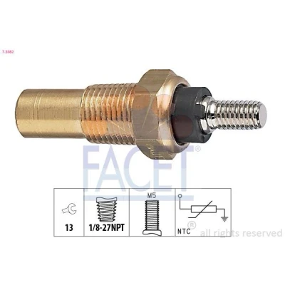 Bild av FACET 7.3082 Sonde De Température Liquide Refroidissement Made in Italy OE Equivalent FORD: FIESTA 4, 3