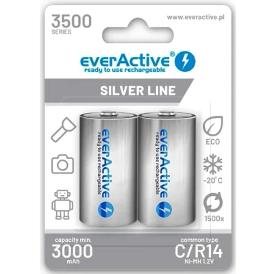 Bild av Lastbara batterier R14/C NI MH 3500 MAH LISTAS FÖR USAR