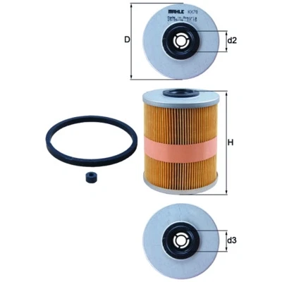 Bild av Bränslefilter Knecht KX 78 D