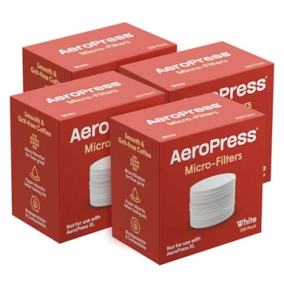 Bild av AeroPress ersättningsfilterpaket mikrofilter för kaffe och espresso stil kaffebryggare 4 pack (1 400 antal)