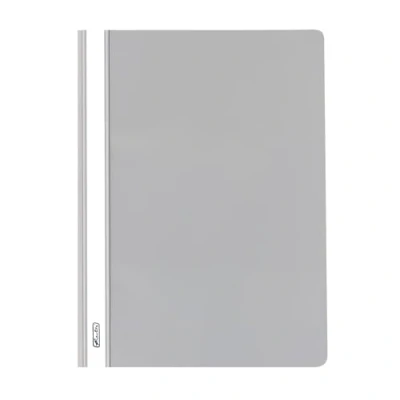 Bild av Herlitz 11387446 A4 mapp med transparent framlock, 10 stycken, mörkgrå