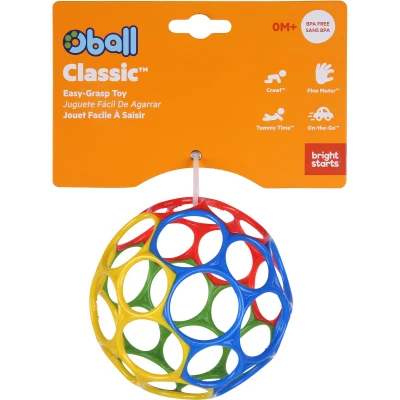 Bild av Oball Classic Bold Boll, Röd, Blå, Grön och Gul
